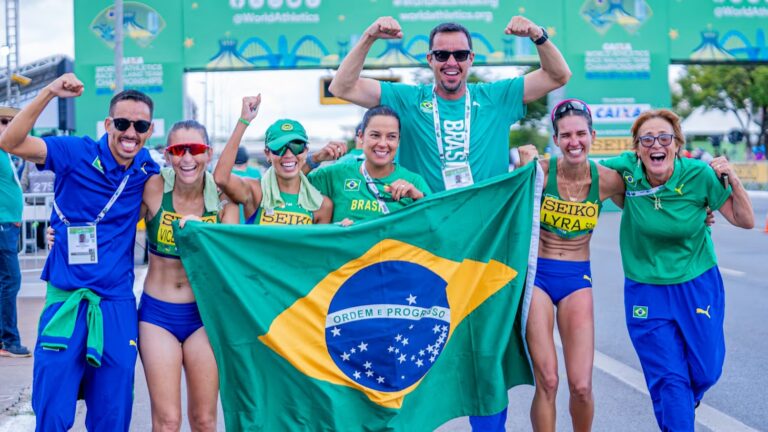 Balneário Camboriú celebra bronze histórico no Mundial de Marcha Atlética por Equipes