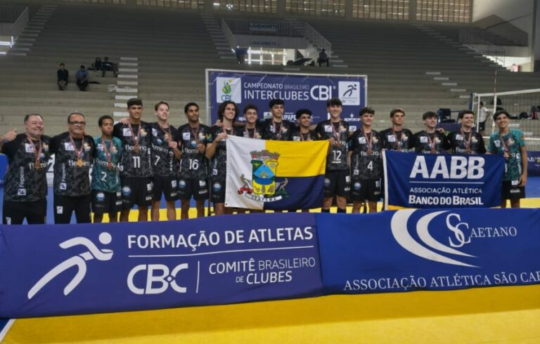 Itapema conquista 3º lugar no Brasileiro Sub-19 de voleibol