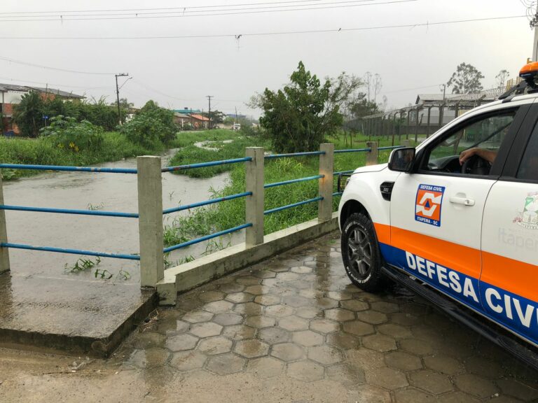 Atualização das chuvas em Itapema – 06/04, 12h