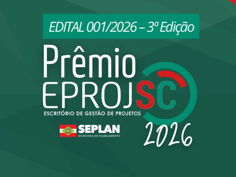 Secretaria do Planejamento e Escritório de Projetos lançam a 3ª edição do Prêmio EPROJ/SEPLAN
