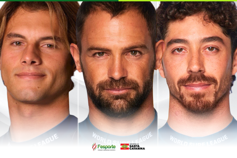 Yago Dora, Mateus Herdy e Alejo Muniz representam  Santa Catarina na  World Surf League 2026