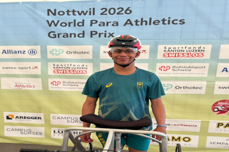 Atleta de Balneário Camboriú é prata no Grand Prix de Atletismo Paralímpico na Suíça