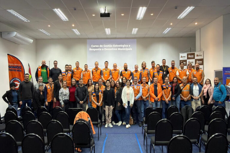 Balneário Camboriú integra capacitação em Gestão Estratégica e Resposta a Desastres