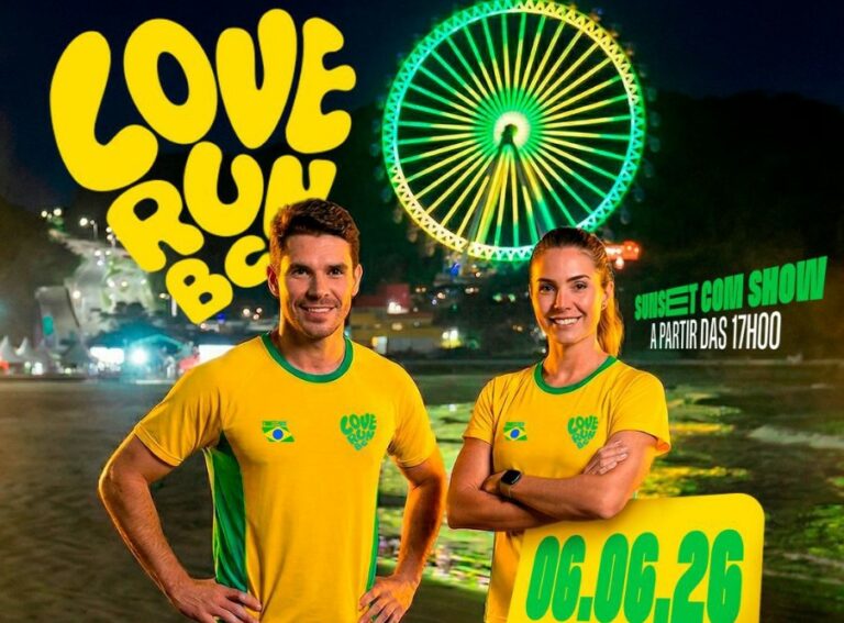 Últimos dias para inscrições da Love Run BC; corrida noturna terá novidades e expectativa de reunir mil atletas