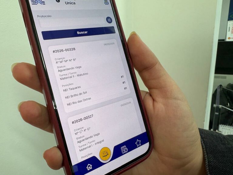 Fila Única: pais podem acompanhar posição pelo BC Digital