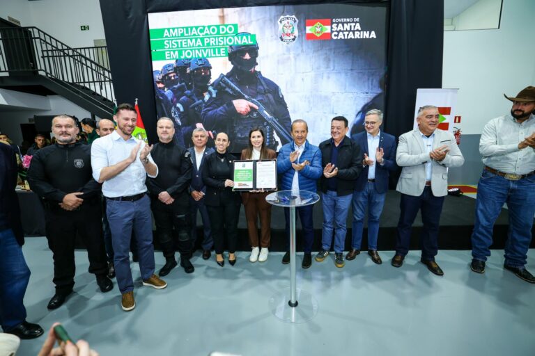 Governo de Santa Catarina autoriza construção de nova penitenciária com 800 vagas em Joinville