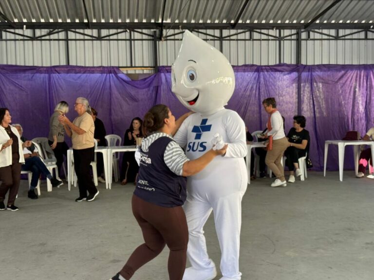 Comunidade da Ilhota participa da 3ª edição do Bailando com Saúde