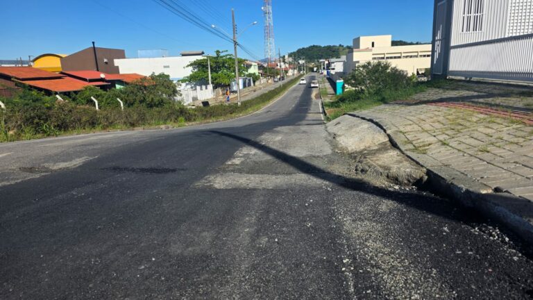 Barra Velha recebe obras de recuperação de vias pela CASAN