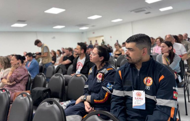 Em Indaial, Samu celebra 20 anos com Seminário de Urgência e Emergência
