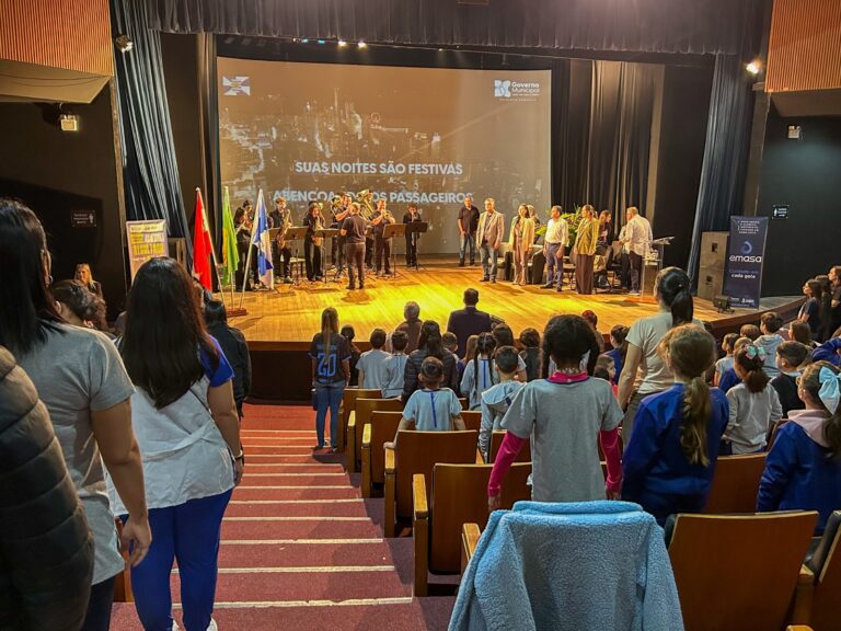 Teatro Bruno Nitz recebe abertura das comemorações do Dia Mundial do Meio Ambiente