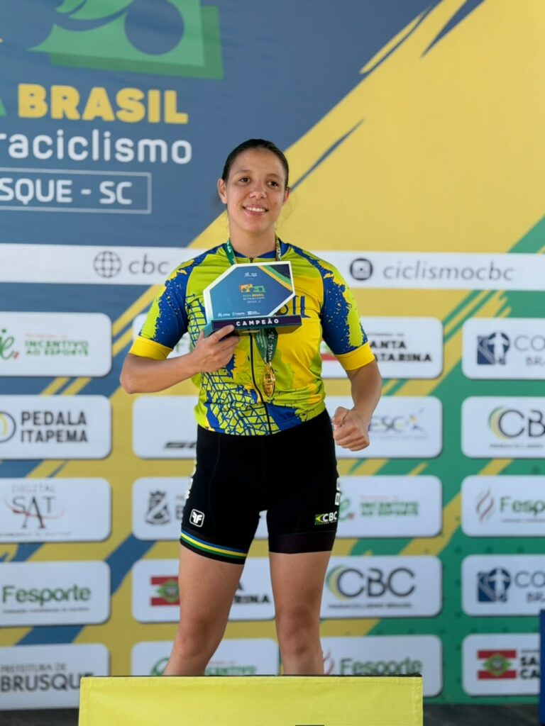 Paraciclista de Balneário Camboriú soma pontos e avança na Copa Brasil