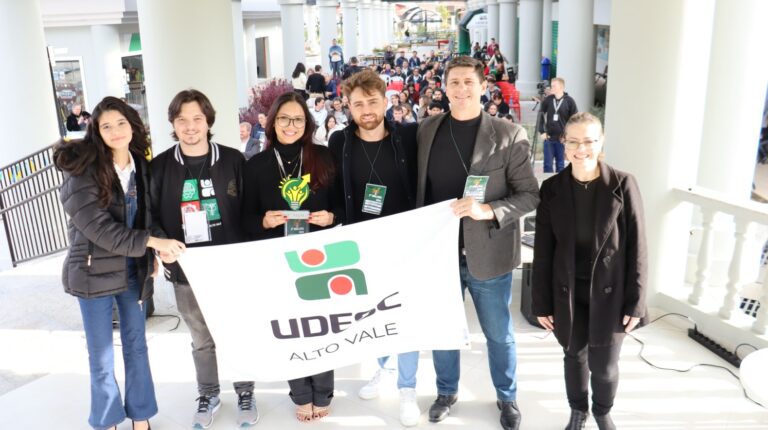Estudantes da Udesc Alto Vale conquistam prêmio em competição de inovação