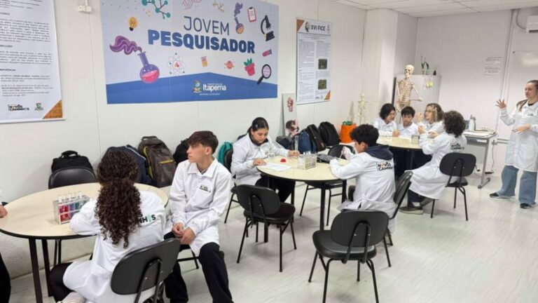 Espaço incentiva pesquisa científica e aprendizagem prática entre estudantes