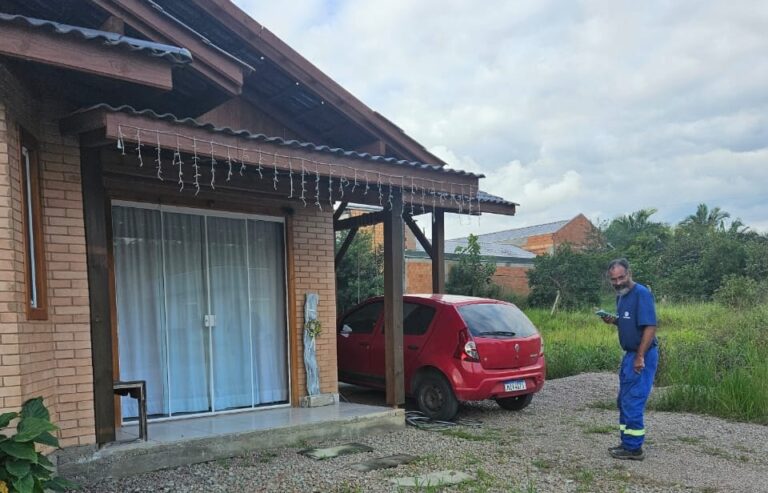 Começam as vistorias do Esgotamento Sobre Rodas da Casan em Lontras
