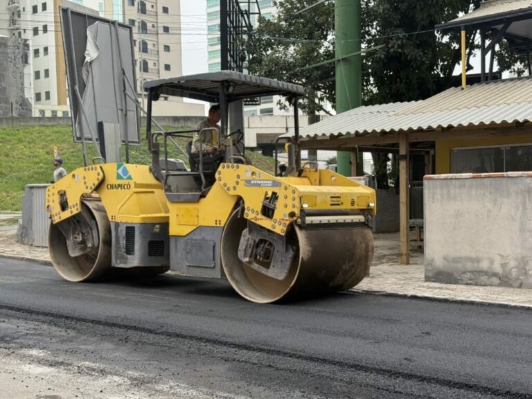Programa Avança Itapema leva asfalto à Rua 416