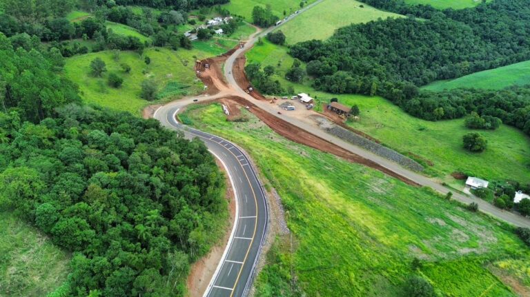Estrada Boa: obras na SC-492 entram na reta final entre Romelândia e São Miguel da Boa Vista