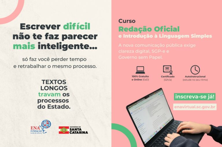 Servidores estaduais recebem curso livre de escrita da ENA