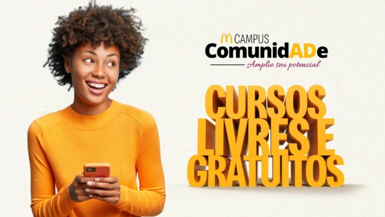 McDonald’s oferece mais de 30 cursos gratuitos com certificado durante as férias de julho