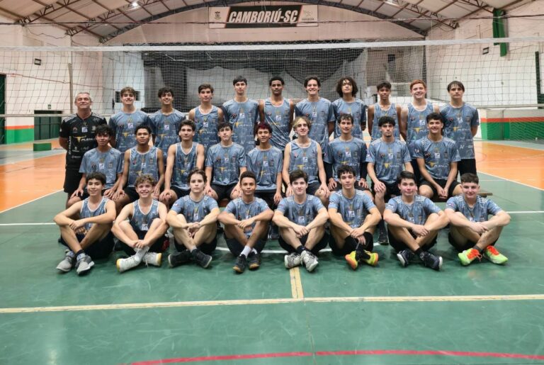 Novo projeto fortalece o voleibol masculino em Camboriú