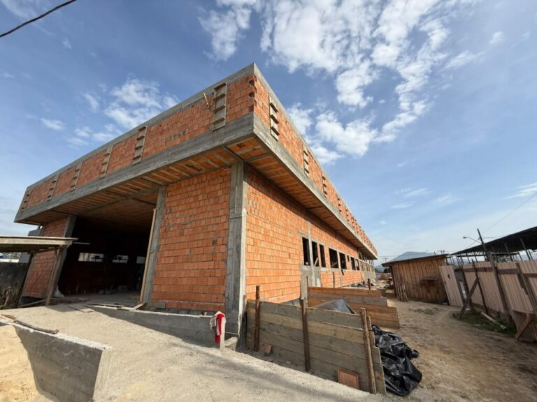 Nova UBS Jardim Praiamar avança e entra em nova fase de construção
