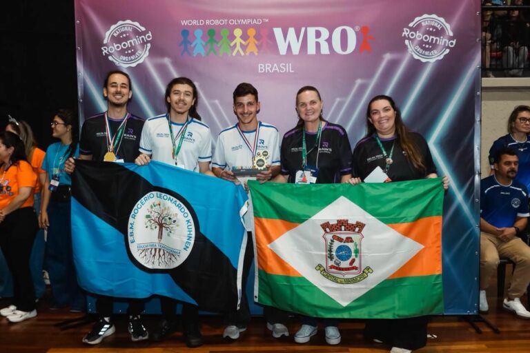 Projeto Delta Tech leva Camboriú ao bicampeonato na WRO Brasil 2026