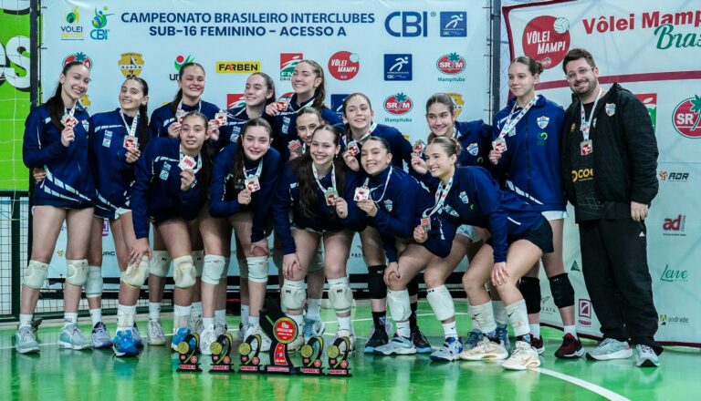BC conquista título e vice no Circuito Brasileiro Interclubes de Voleibol Sub-16