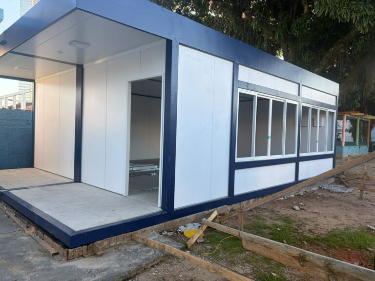 NEI Professora Odácia Tereza Damázio começa a receber sala modular