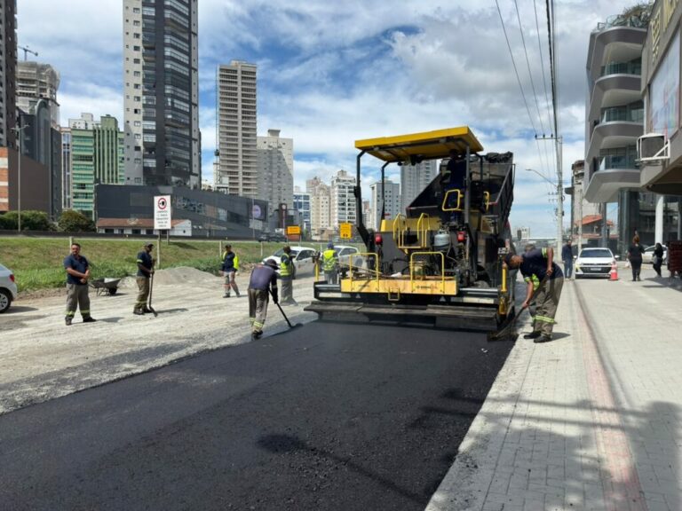 Marginal Oeste recebe pavimentação e melhora ligação entre Morretes e Jardim Praiamar