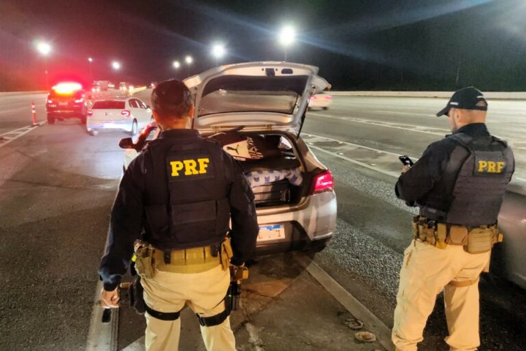 PRF registra 90 acidentes e duas mortes nas rodovias federais de SC durante o feriado